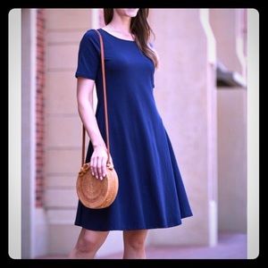 A-line Navy dress 👗